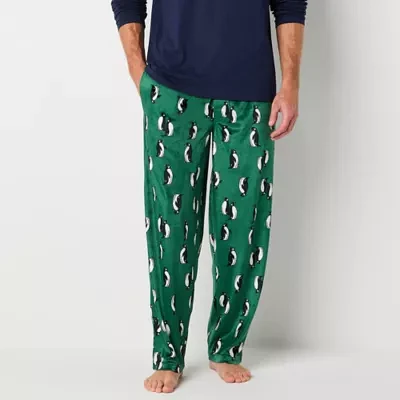 IZOD Mens Tall Fleece Pajama Pants