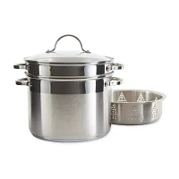 Design Imports Stainless Steel 8-qt. Double Boiler