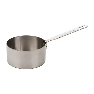 Design Imports Stainless Steel 3-Cup Measuring Sauce Pan