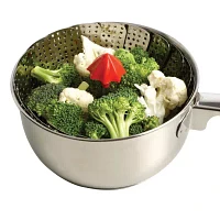 Design Imports Stainless Steel Umbrella Steamer Basket