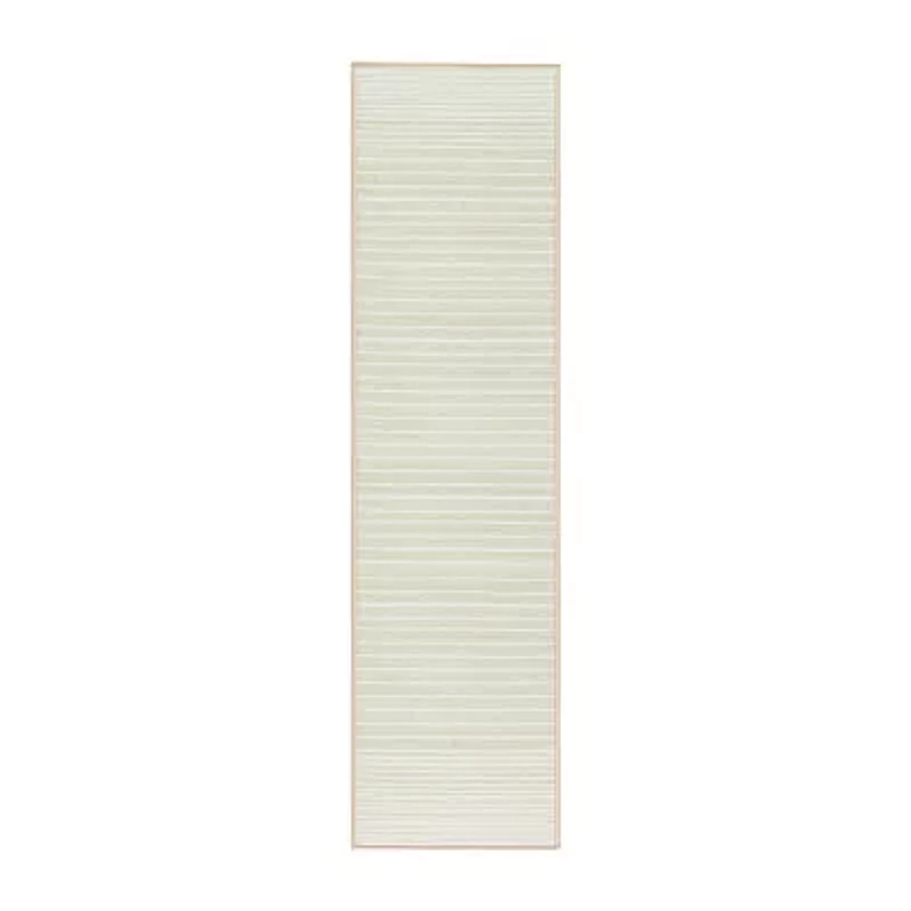 Town And Country Layne Stripe Washable 19" X 78" Indoor Rectangular Runner