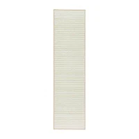 Town And Country Layne Stripe Washable 19" X 78" Indoor Rectangular Runner