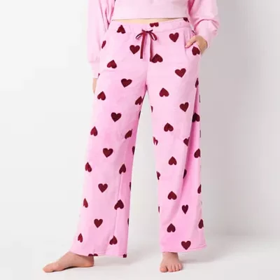 Arizona Body Womens Juniors Fleece Pajama Pants