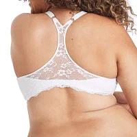 Maidenform One Fab Fit® Lace Plunge Racerback Underwire Full Coverage Bra 07112