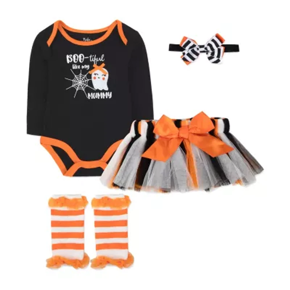 Baby Essentials Girls -pc. Clothing Set