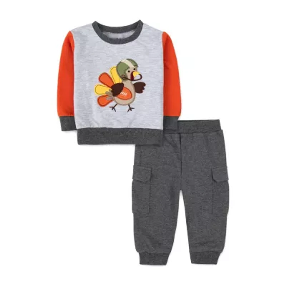 Baby Essentials Boys 2-pc. Pant Set