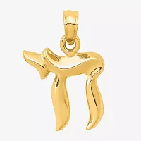 Chai Unisex Adult 10K Gold Pendant