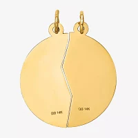 Mizpah Unisex Adult 14K Gold Pendants