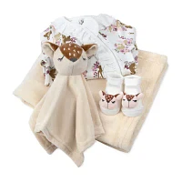 Baby Essentials Girls 4-pc. Clothing Set