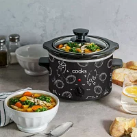 Cooks 1.5-Quart Football Print Slow Cooker