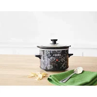 Cooks 1.5-Quart Football Print Slow Cooker