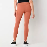 Xersion EverRestore Womens High Rise Quick Dry 7/8 Ankle Leggings