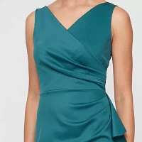 Atelier Danielle Womens Smoothing And Slimming Collection Sleeveless Sheath Dress