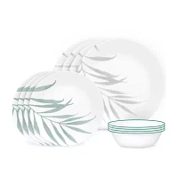 Corelle Solar Print 12-pc. Glass Dinnerware Set