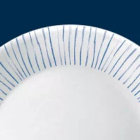 Corelle Botanical Stipes 12-pc. Glass Dinnerware Set