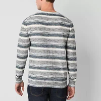 mutual weave Mens Crew Neck Long Sleeve Pullover Sweater