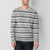 mutual weave Mens Crew Neck Long Sleeve Pullover Sweater
