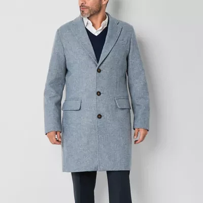 Stafford Mens Water Resistant Midweight Topcoat Coat