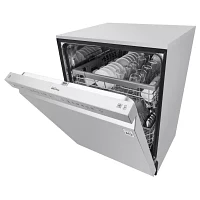 LG ENERGY STAR® Front-Control Dishwasher with Stainless Interior