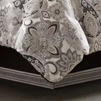 Queen Street Giselle 4-pc. Damask + Scroll Comforter Set