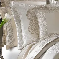 Queen Street Lambert 4-pc. Damask + Scroll Comforter Set