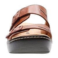 Clarks Womens Delana Liri Slide Sandals