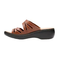 Clarks Womens Delana Liri Slide Sandals