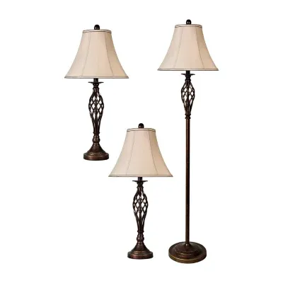 Stylecraft Barclay 3-pc. Lamp Set