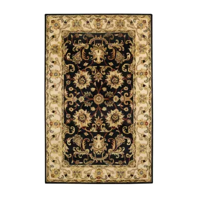 Capel Inc. Guilded Floral Hand Tufted Indoor 30"x42" Rectangular Accent Rug