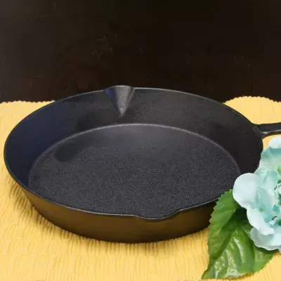 Gibson Home General Store Addlestone 10 inch Round Cast Iron Frying Pan