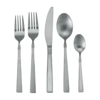 Megachef Cravat 20-pc. 18/10 Stainless Steel Flatware Set