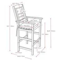 Miramar Counter Stools - Set of 2