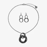 Liz Claiborne Textured Round 2-pc. Jewelry Set