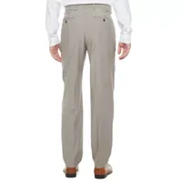 Stafford Signature Mens Stretch Fabric Classic Fit Flat Front Suit Pants