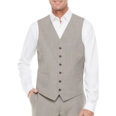 Stafford Signature Mens Stretch Fabric Classic Fit Suit Vest