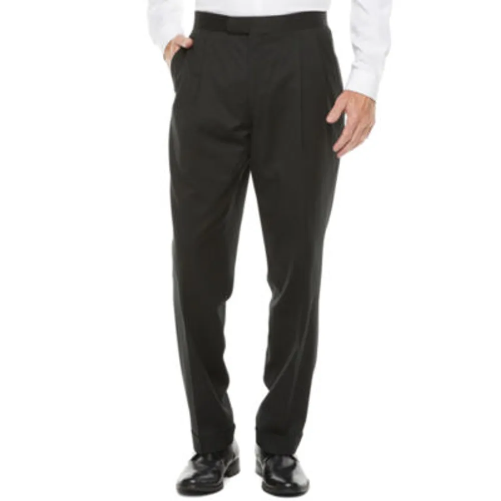 Collection By Michael Strahan Mens Windowpane Classic Fit Suit Pants |  Hamilton Place