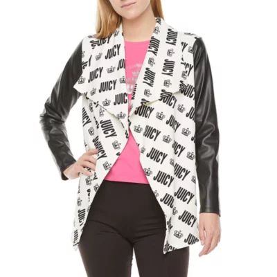 Juicy By Couture French Terry Womens Regular Fit Blazer