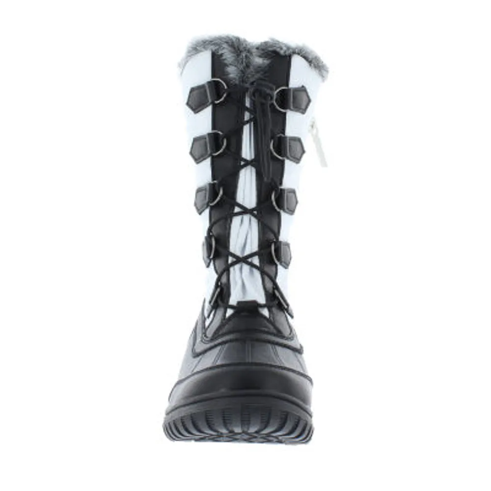 Totes Womens Alexis Ii Flat Heel Snow Boots