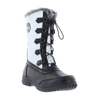 Totes Womens Alexis Ii Flat Heel Snow Boots