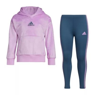 adidas Baby Girls 2-pc. Legging Set