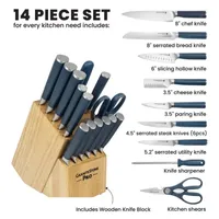 Granitestone 15-pc. Knife Block Set