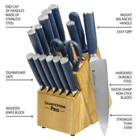 Granitestone 15-pc. Knife Block Set