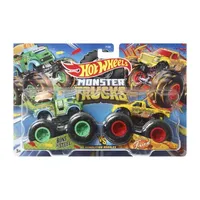 Hot Wheels Monster Trucks 1:64 Demo Doubles 2 Pack (Styles May Vary)
