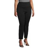 Bold Elements Plus Womens High Rise Full Length Leggings