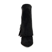 Yoki Womens Vixxie Block Heel Dress Boots