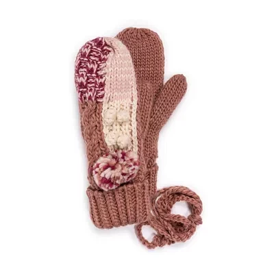 Muk Luks Patchwork Mittens