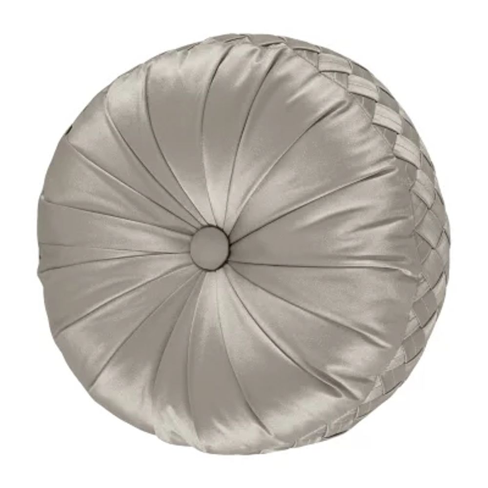 Five Queens Court Saranda Tufted Round Throw Pillow