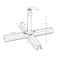 Corliving Patio Umbrella Base