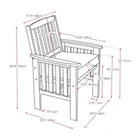 Corliving 3-pc. Patio Lounge Set