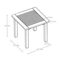 Corliving 3-pc. Patio Lounge Set